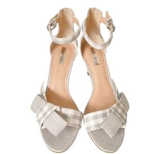 BRAND NEW TAHARI NEWTON GRAY GINGHAM SHOES